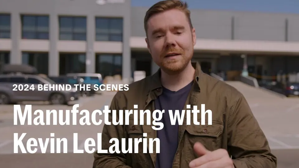 Still from Manufacturing with Kevin LeLaurin