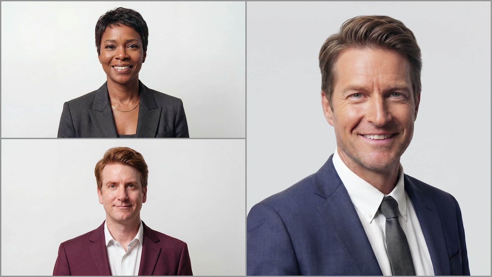 A grid of clean, finished team headshots