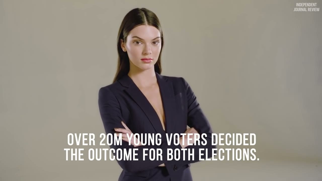 Kendall in a suit: Over 20M young voters decided the outcome for both elections